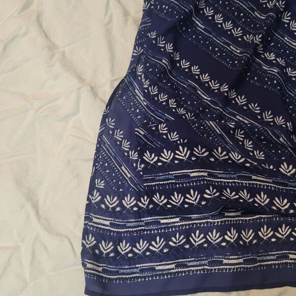 Laundry by Design Size 8 maxi dress blue Print, - Picture 6 of 11